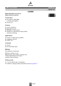 B82482-A2270-A Datasheet PDF EPCOS AG