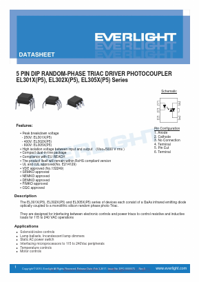 EL3010 Datasheet PDF EVERLIGHT