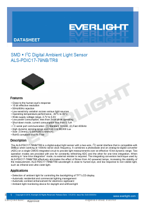 ALS-PDIC17-79NB-TR8 Datasheet PDF EVERLIGHT