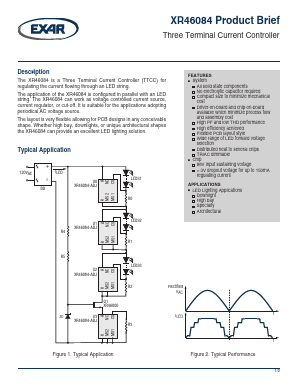 XR46084ECF-C3 Datasheet PDF Exar Corporation