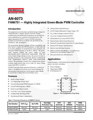 FAN6751MRMY Datasheet PDF Fairchild Semiconductor