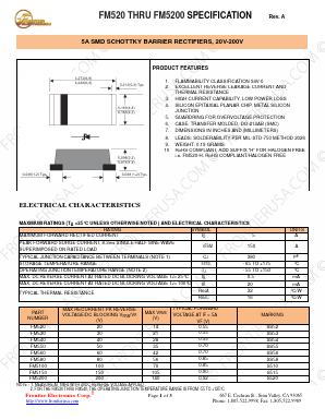 S520 Datasheet PDF Frontier Electronics.