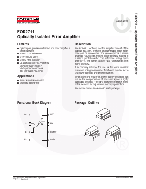 FOD2711ASV Datasheet PDF Fairchild Semiconductor