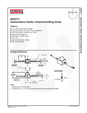 QEB373 Datasheet PDF Fairchild Semiconductor