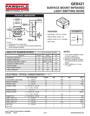 QEB421 Datasheet PDF Fairchild Semiconductor