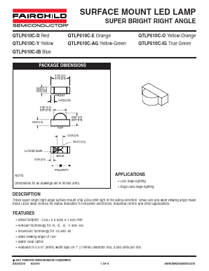 QTLP610C-AG Datasheet PDF Fairchild Semiconductor