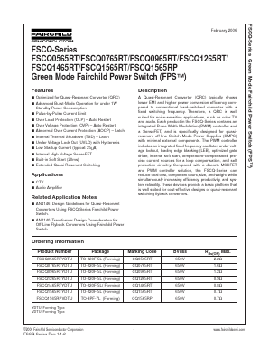 CQ0565RT Datasheet PDF Fairchild Semiconductor