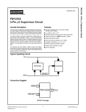 FM1233A Datasheet PDF Fairchild Semiconductor