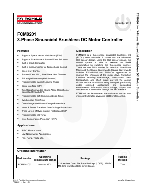 FCM8201QY Datasheet PDF Fairchild Semiconductor