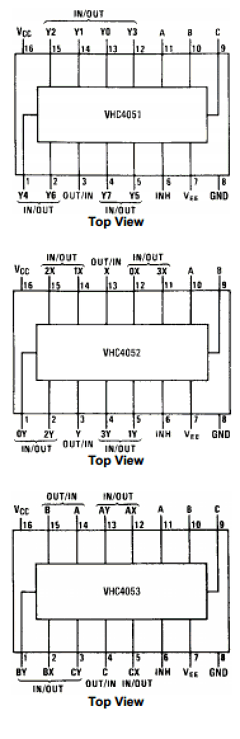74VHC4051 Datasheet PDF Fairchild Semiconductor