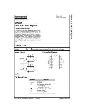 DM9328N Datasheet PDF Fairchild Semiconductor