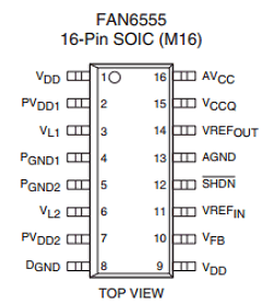 FAN6555 Datasheet PDF Fairchild Semiconductor