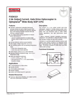 FOD8321 Datasheet PDF Fairchild Semiconductor