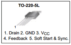 FS6S0765RCHTU Datasheet PDF Fairchild Semiconductor