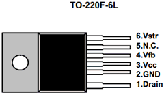 FSDM0465RB Datasheet PDF Fairchild Semiconductor
