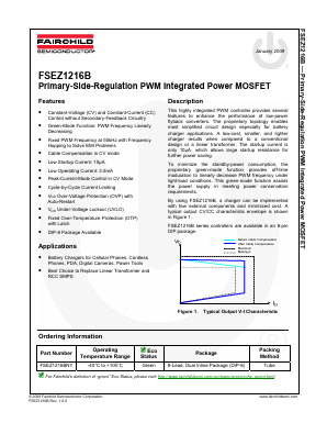 FSEZ1216BNY Datasheet PDF Fairchild Semiconductor
