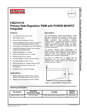 FSEZ1317A Datasheet PDF Fairchild Semiconductor