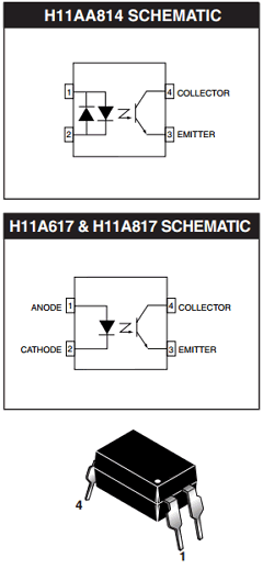 H11A817DS Datasheet PDF Fairchild Semiconductor