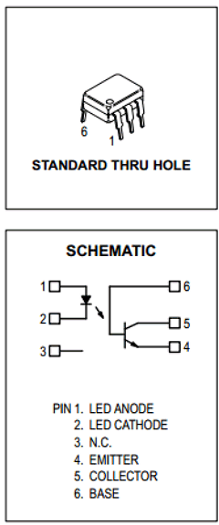 H11AV1A Datasheet PDF Fairchild Semiconductor