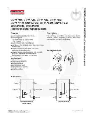 CNY174TM Datasheet PDF Fairchild Semiconductor