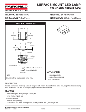QTLP600C-24 Datasheet PDF Fairchild Semiconductor
