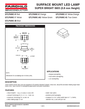 QTLP600C-E Datasheet PDF Fairchild Semiconductor