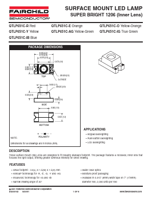 QTLP651C-R Datasheet PDF Fairchild Semiconductor