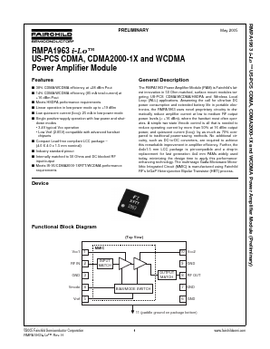 RMPA1963 Datasheet PDF Fairchild Semiconductor