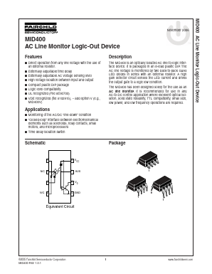 MID400S Datasheet PDF Fairchild Semiconductor