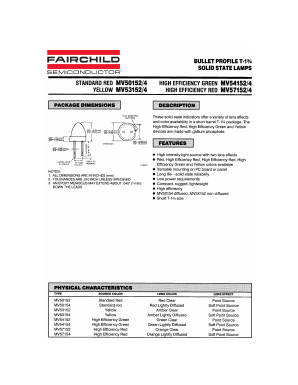 MV50152 Datasheet PDF Fairchild Semiconductor
