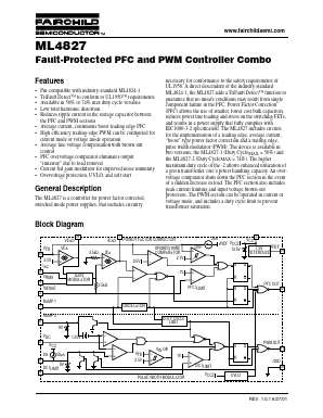 ML4827-1 Datasheet PDF Fairchild Semiconductor