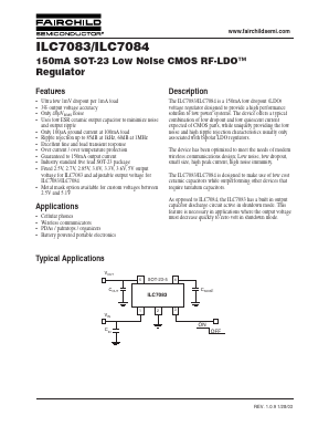 ILC7083AIM536X Datasheet PDF Fairchild Semiconductor