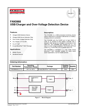 FAN3988 Datasheet PDF Fairchild Semiconductor