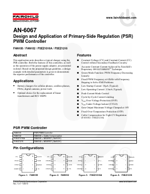 AN-6067 Datasheet PDF Fairchild Semiconductor