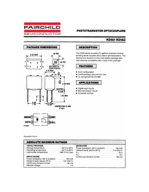 H24A2 Datasheet PDF Fairchild Semiconductor
