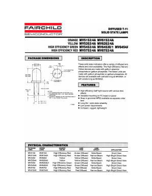MV6753A3R0 Datasheet PDF Fairchild Semiconductor
