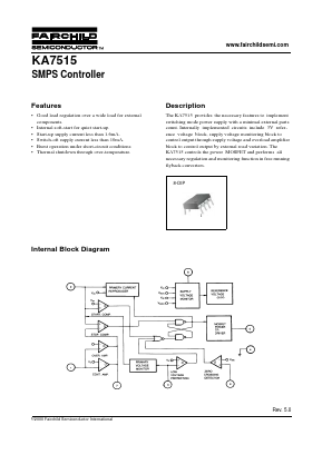 KA7515 Datasheet PDF Fairchild Semiconductor