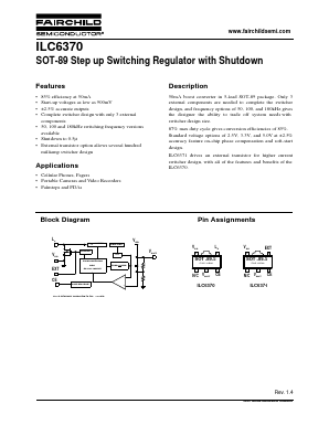 ILC6370CP-50 Datasheet PDF Fairchild Semiconductor