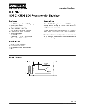 ILC7070HCM-25 Datasheet PDF Fairchild Semiconductor