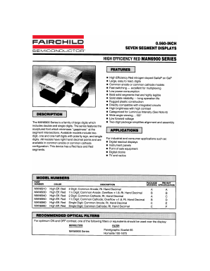 MAN6940 Datasheet PDF Fairchild Semiconductor