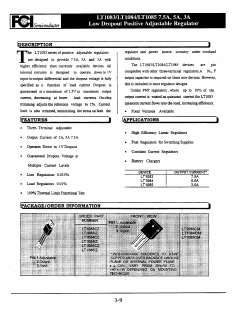 LP1083IZ Datasheet PDF First Components International
