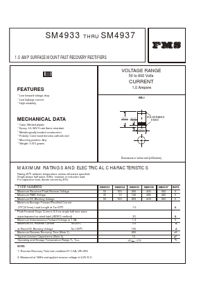 SM4937 Datasheet PDF Formosa Technology