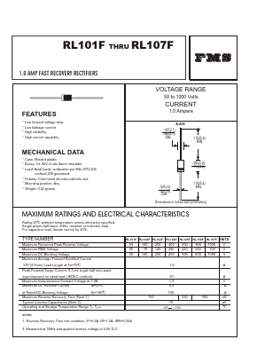 RL104F Datasheet PDF Formosa Technology