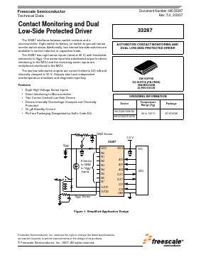 MC33287DW Datasheet PDF Freescale Semiconductor