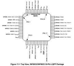56F8023 Datasheet PDF Freescale Semiconductor