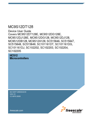 SC101161DT Datasheet PDF Freescale Semiconductor