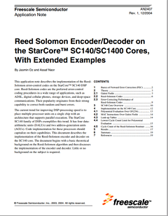 AN2407 Datasheet PDF Freescale Semiconductor