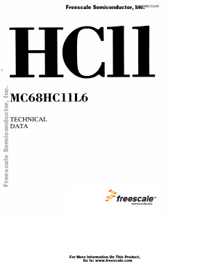 MC68HC11L5VFU3 Datasheet PDF Freescale Semiconductor