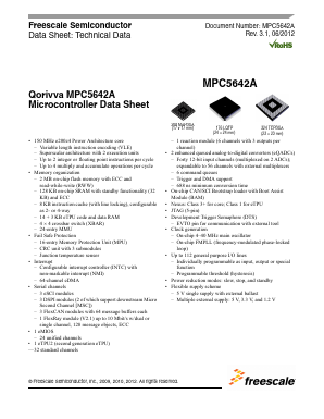 SC667201MMG2 Datasheet PDF Freescale Semiconductor