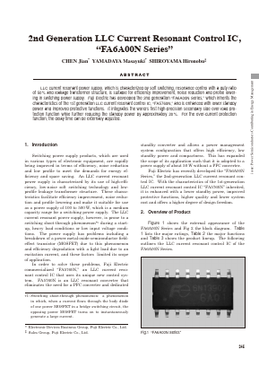 FA6A01N Datasheet PDF Fuji Electric